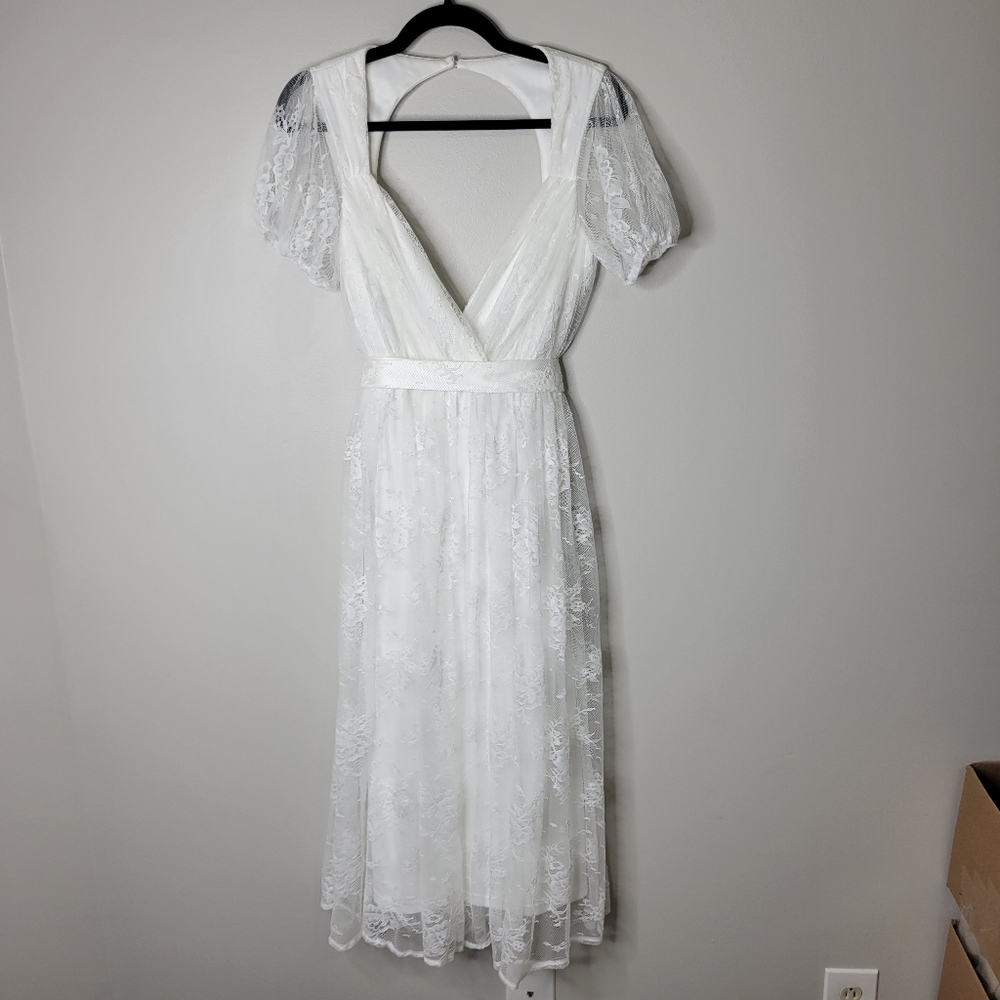 Lulu's Romantic Prose Lace Dress